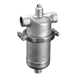 TLV stainless steel filter with built-in cyclone separator
