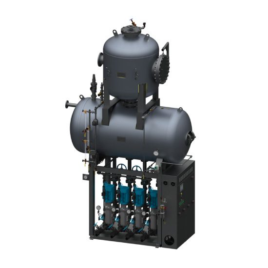 Precision Boilers Model TR-DA Tray Deaerator