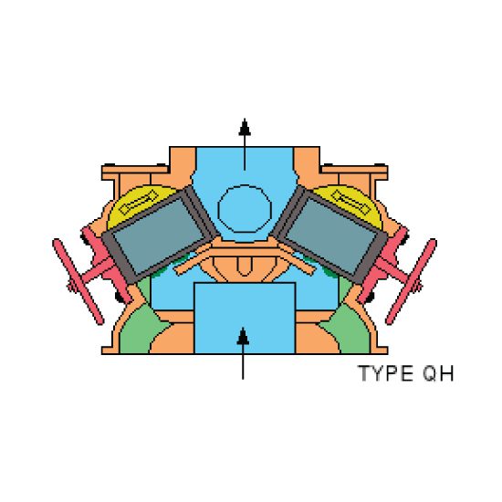 Hellan Fluid Systems Manual Strainers Type QH Illustration