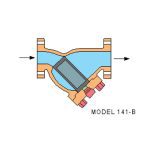 Hellan Fluid Systems Y Strainers Model 141-B