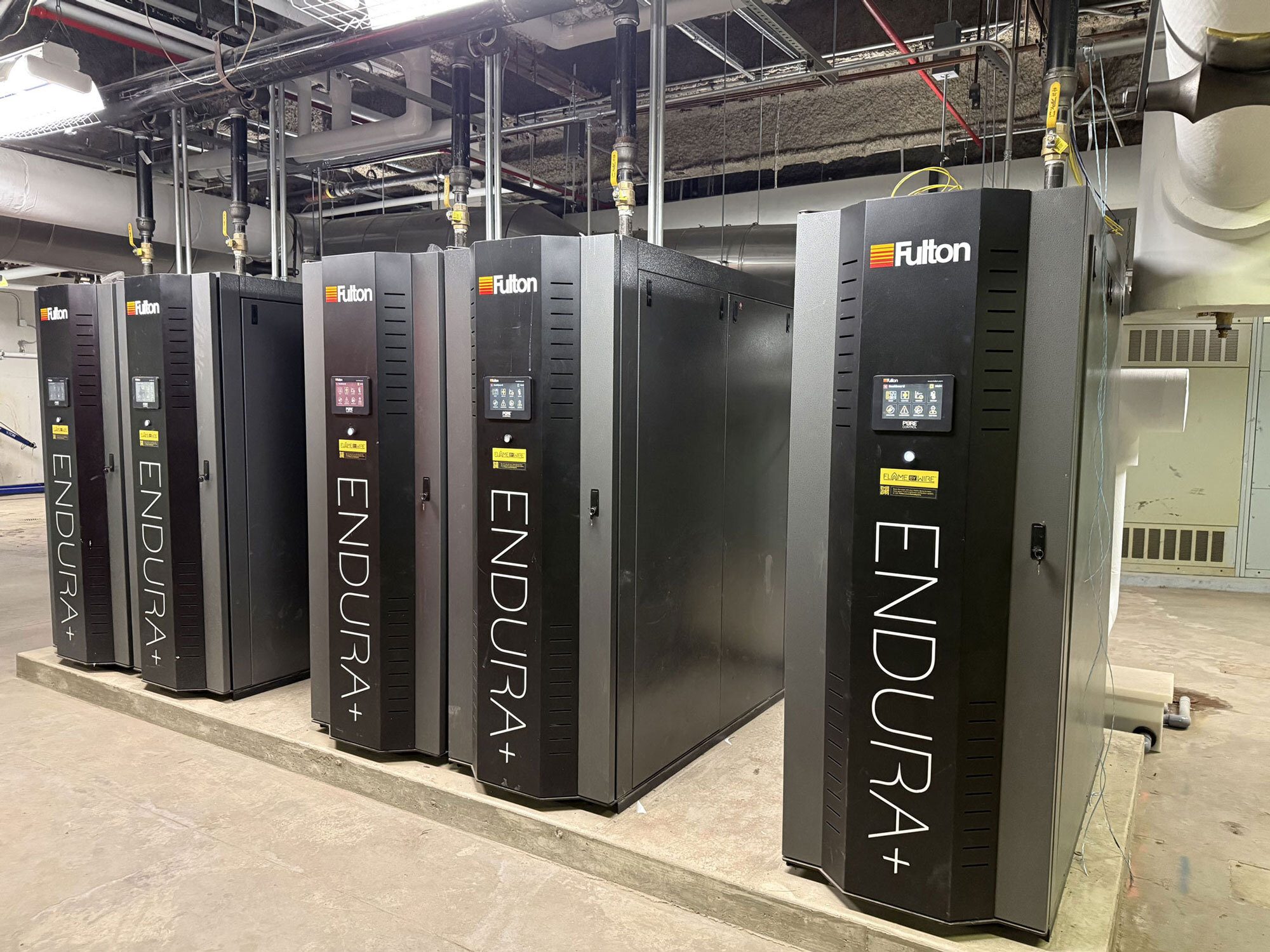 High-Efficiency Boiler Upgrade for John J. Foley Building